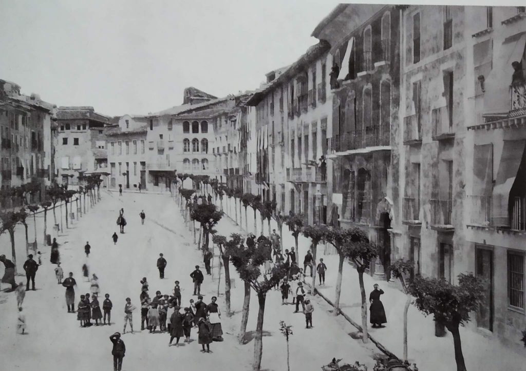 Calle Herrerías a principios siglo XX