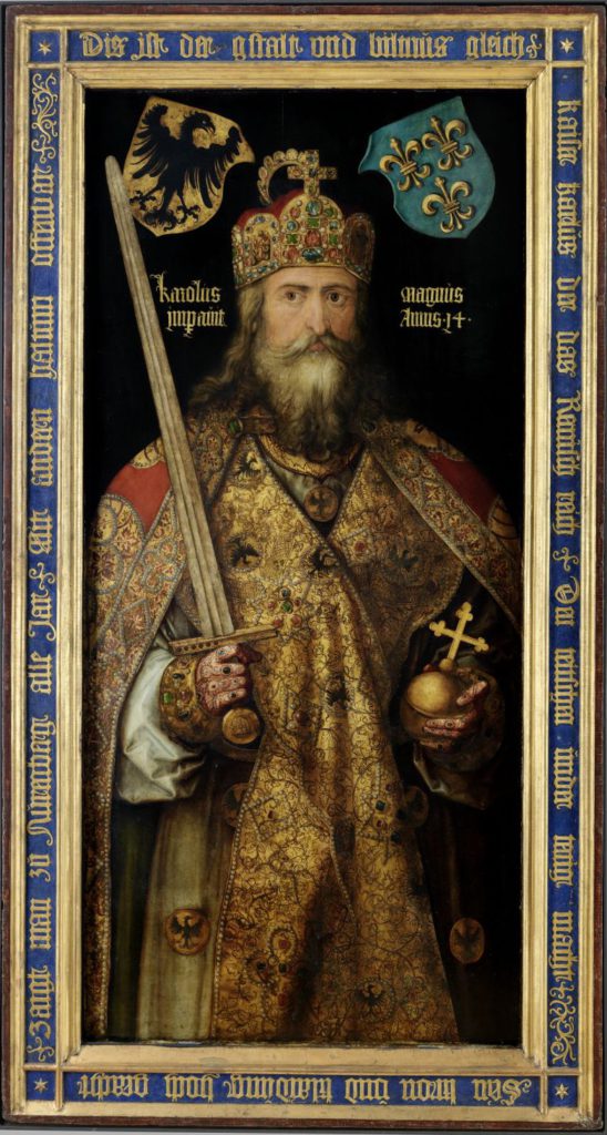 Emperador Carlomagno por Alberto Durero